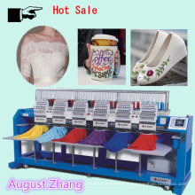 Elucky 15 colors high speed multi heads embroidery machine for all kinds of embroidery